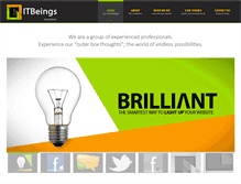 Tablet Screenshot of itbeings.com
